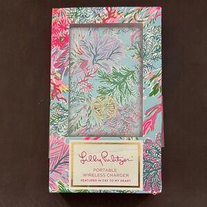 Lilly Pulitzer Floral Portable Wireless Charger